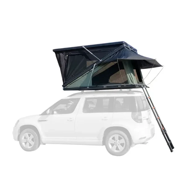 China New Fashion Design Tent Rooftop 4WD New Style Aluminum Z-shape hard shell roof top tent For 4x4 Offroad Camping - Image 5