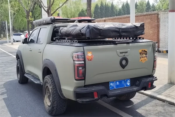 4x4 Car Exterior Parts accessories Retractable Pickup Truck Bed Cover Aluminum Tonneau Cover For Ford Ranger Pickup - Image 3