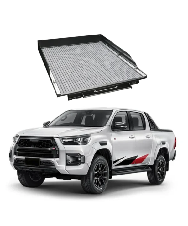 Customizable Aluminum Alloy Elevate Outdoor Slide-Out Truck Bed Tray Cargo Glide for Toyota Hilux Revo/Adventure