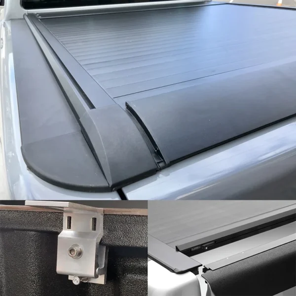 High Quality Car Accessories Retractable Roller Lid Shutter Roll Up Tonneau Cover for Toyota Hilux Ford Ranger Mitsubishi Triton - Image 6