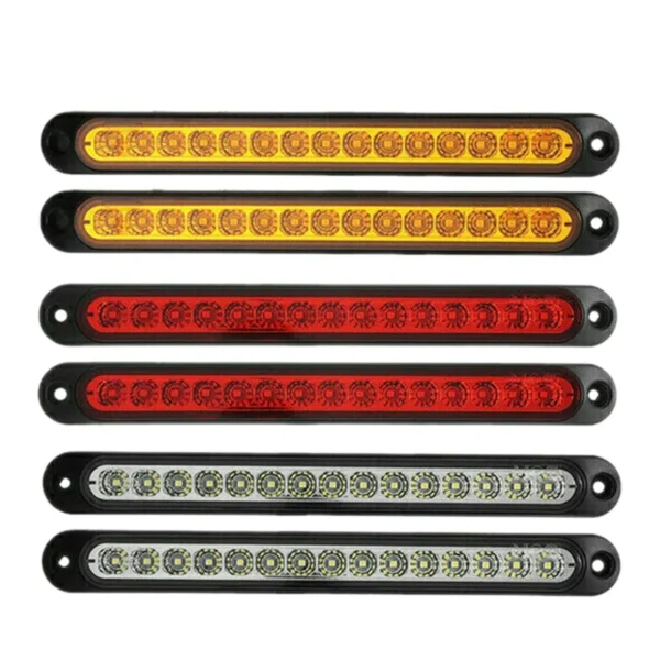 6X Tray Back Ute 15LED Trail Tail Lights for MAZDA TOYOTA ISUZU HILUX