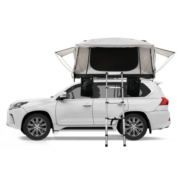 Outdoor Camping Self-Driving Travel 3-4 People Hard Roof Flip Car Roof Tent - Image 3