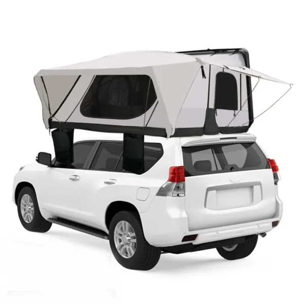 Outdoor Camping Self-Driving Travel 3-4 People Hard Roof Flip Car Roof Tent