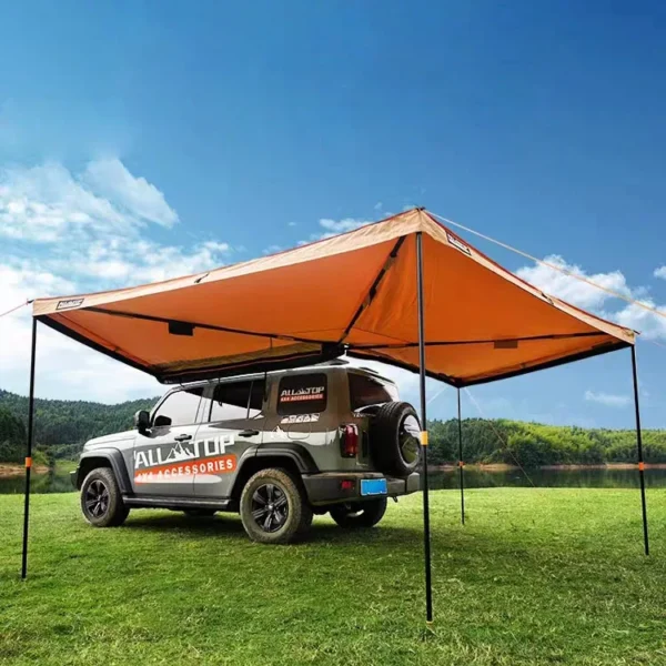 4wd Outdoor Camping Car Side Awning Tent Waterproof 270 Awning Outdoor ...