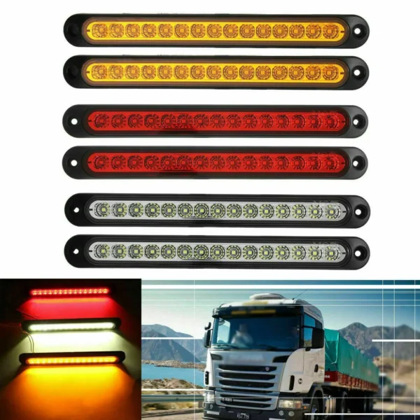 6X Tray Back Ute 15LED Trail Tail Lights for MAZDA TOYOTA ISUZU HILUX - Image 2